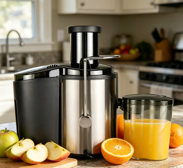 Juicer Machine, 800W, 2.6" Wide Mouth, 2‑Speed, Easy Clean – for Whole Fruit & Vegetables